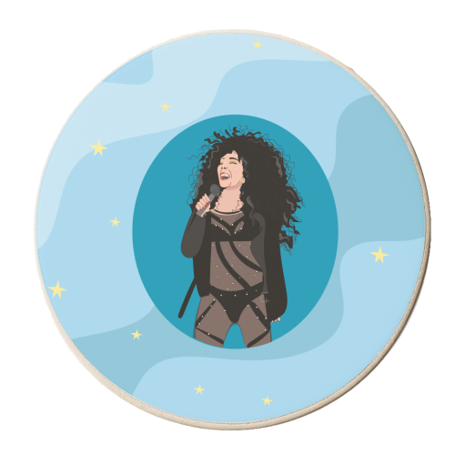 Turn Back Time - personalised beer coaster by Laura Lonsdale