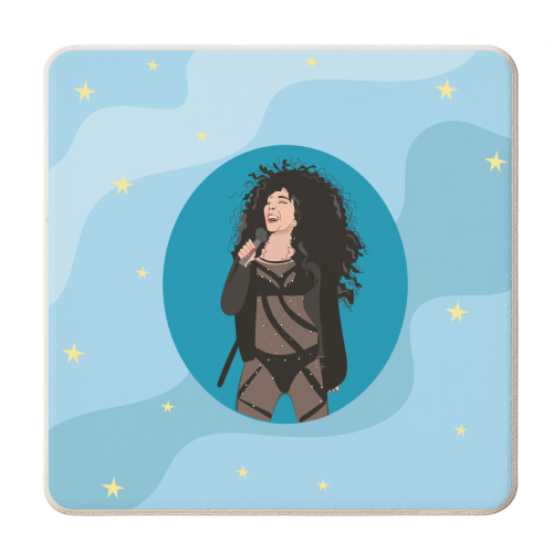 Turn Back Time - personalised beer coaster by Laura Lonsdale