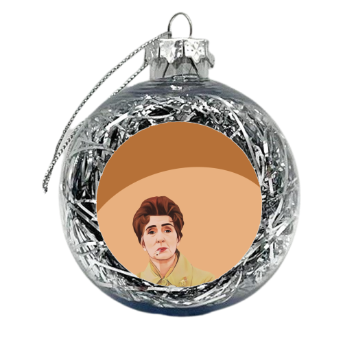 TV Icons: Dot Cotton - xmas bauble by Giddy Kipper
