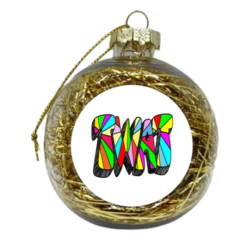 TWAT - xmas bauble by PixieDrew