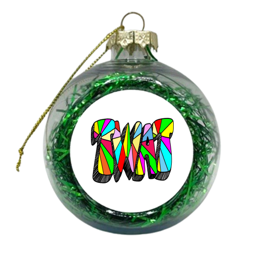 TWAT - xmas bauble by PixieDrew
