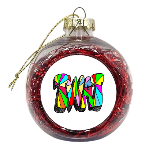 TWAT - xmas bauble by PixieDrew