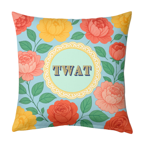 TWAT - designed cushion by Lilly Rose