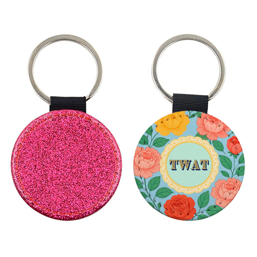 TWAT - keyring by Lilly Rose