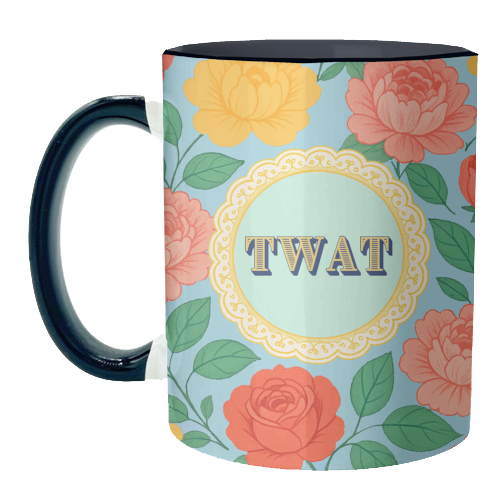TWAT - unique mug by Lilly Rose
