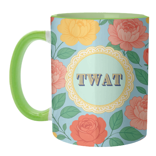 TWAT - unique mug by Lilly Rose