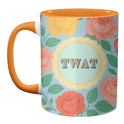 TWAT - unique mug by Lilly Rose