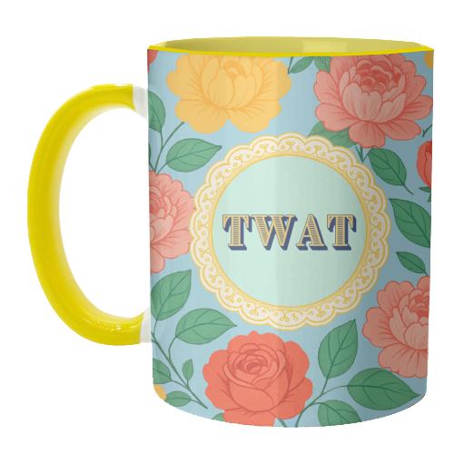 TWAT - unique mug by Lilly Rose