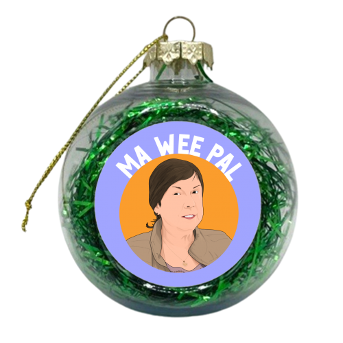 Two Doors Down Christine - xmas bauble by Pink and Pip