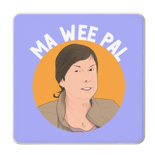 Two Doors Down Christine - personalised beer coaster by Pink and Pip