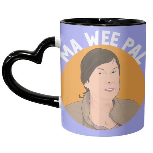Two Doors Down Christine - unique mug by Pink and Pip