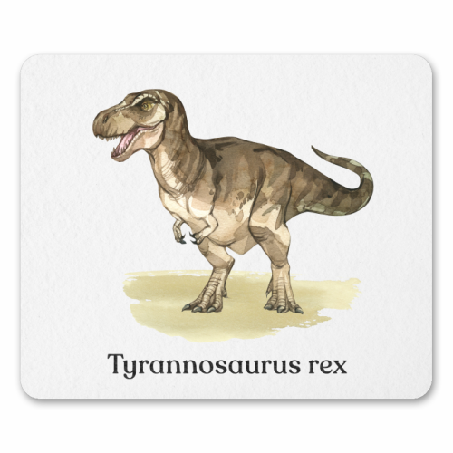 Tyrannosaurus rex - mouse mat by Gal Design