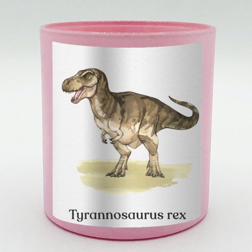 Tyrannosaurus rex - scented candle by Gal Design