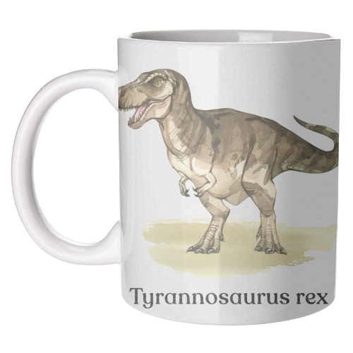 Tyrannosaurus rex - unique mug by Gal Design