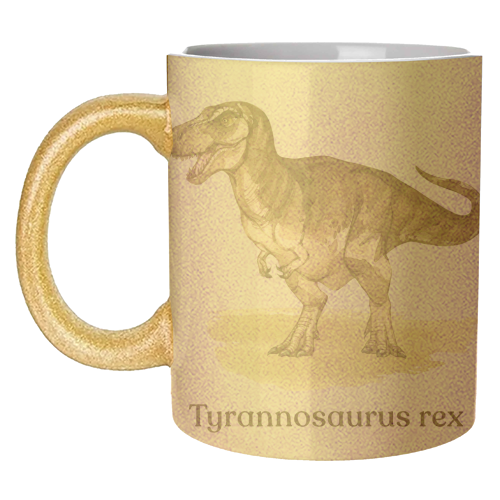 Tyrannosaurus rex - unique mug by Gal Design