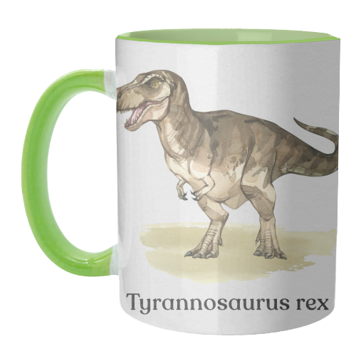 Tyrannosaurus rex - unique mug by Gal Design