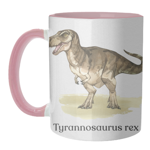 Tyrannosaurus rex - unique mug by Gal Design