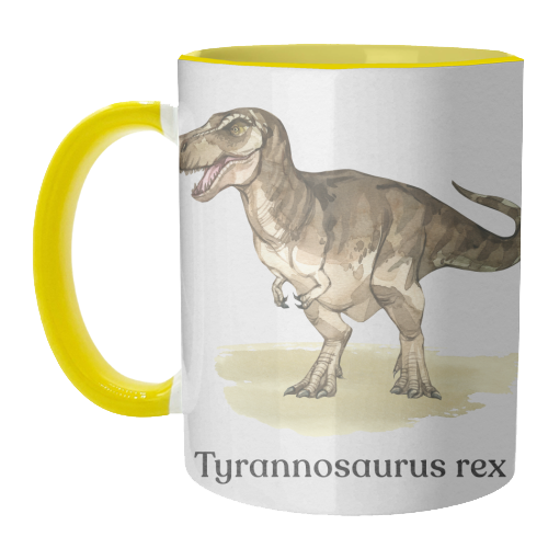 Tyrannosaurus rex - unique mug by Gal Design