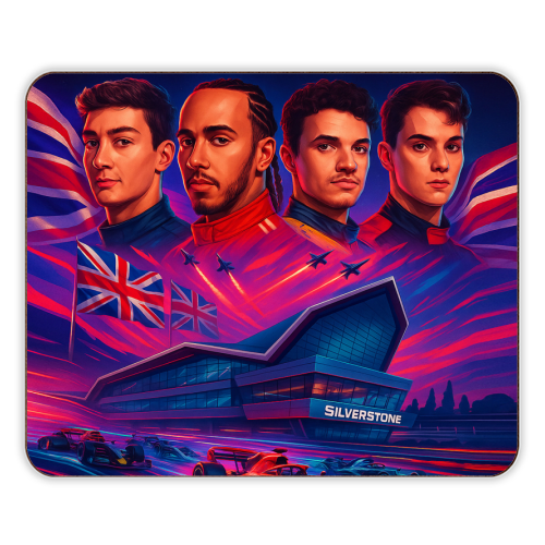 UK Racing Icons - designer placemat by Ms Doodle