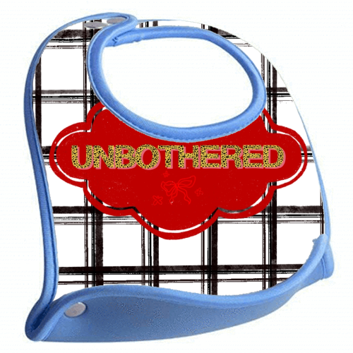 Unbothered - feeding bib by Yaz Raja