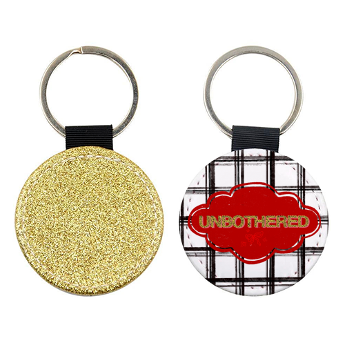 Unbothered - keyring by Yaz Raja