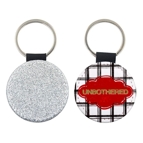 Unbothered - keyring by Yaz Raja