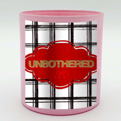 Unbothered - scented candle by Yaz Raja