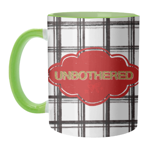 Unbothered - unique mug by Yaz Raja