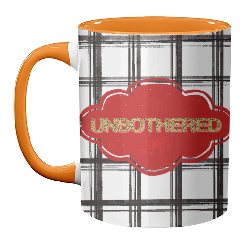 Unbothered - unique mug by Yaz Raja