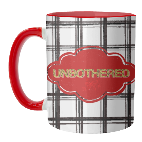 Unbothered - unique mug by Yaz Raja