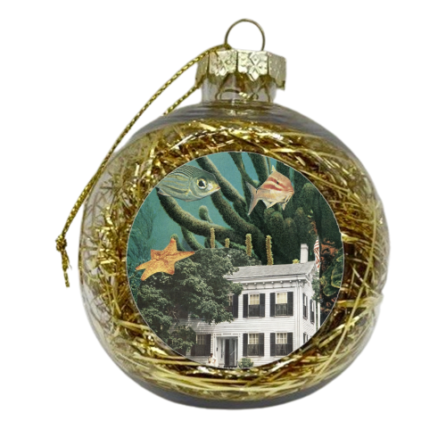 Underwater house - xmas bauble by Maya Land
