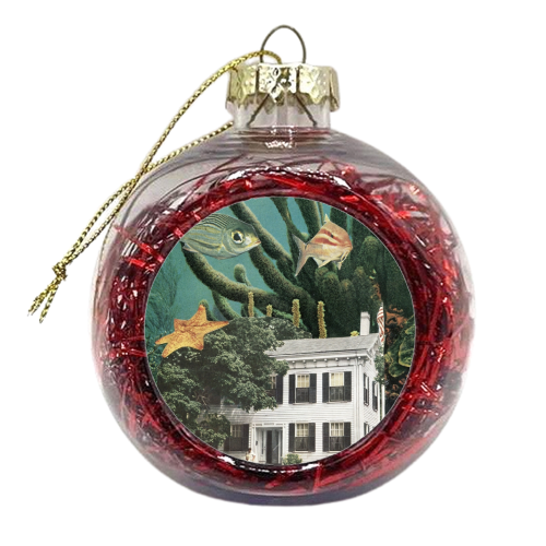 Underwater house - xmas bauble by Maya Land