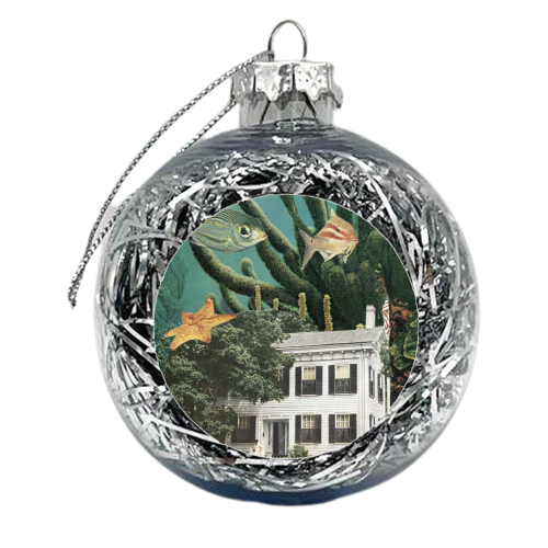 Underwater house - xmas bauble by Maya Land