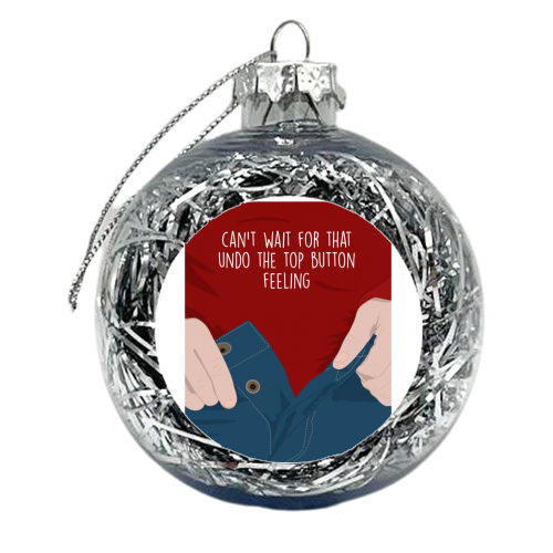 Undo - xmas bauble by Pink and Pip