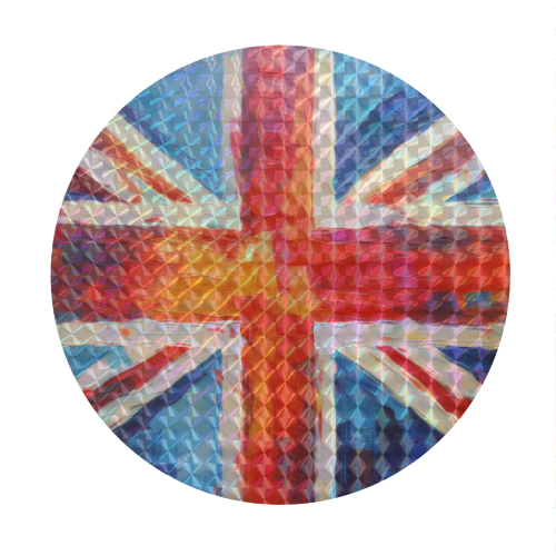 Union Jack - Circle Sticker by AP