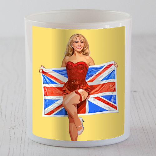 UNION JACK SABRINA - scented candle by DOLLY WOLFE