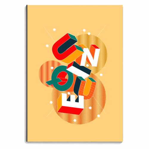 UNIQUE - personalised A4, A5, A6 notebook by Ania Wieclaw