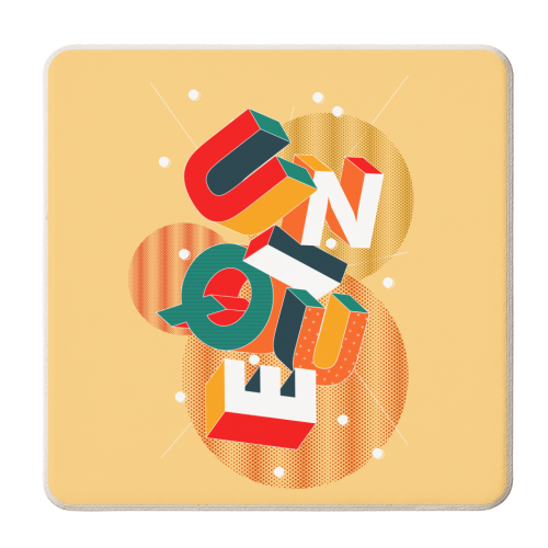 UNIQUE - personalised beer coaster by Ania Wieclaw