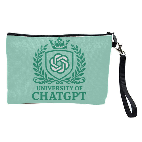 University of Chat GPT - pretty makeup bag by AP