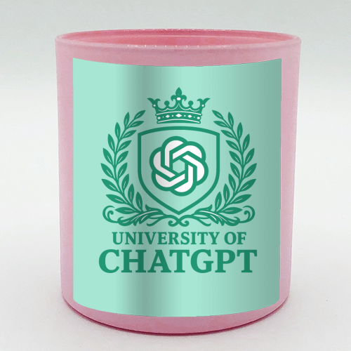 University of Chat GPT - scented candle by AP