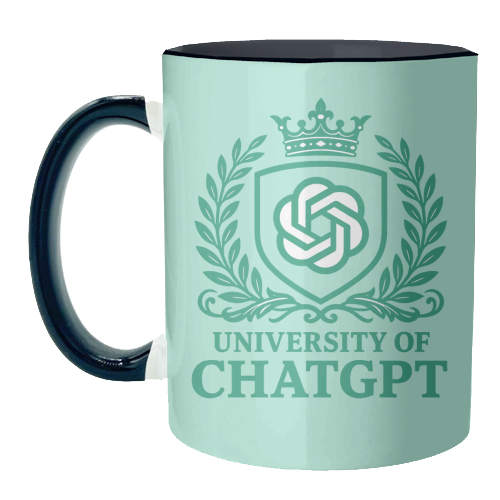 University of Chat GPT - unique mug by AP
