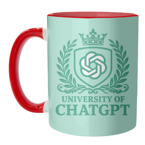 University of Chat GPT - unique mug by AP