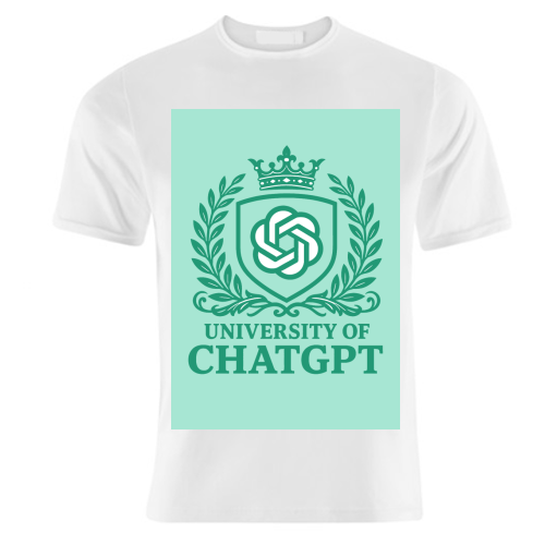 University of Chat GPT - unique t shirt by AP