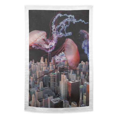 Urban Drifters - funny tea towel by OhMC! Designs