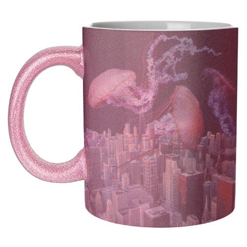 Urban Drifters - unique mug by OhMC! Designs