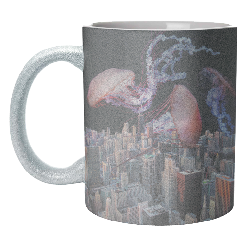 Urban Drifters - unique mug by OhMC! Designs
