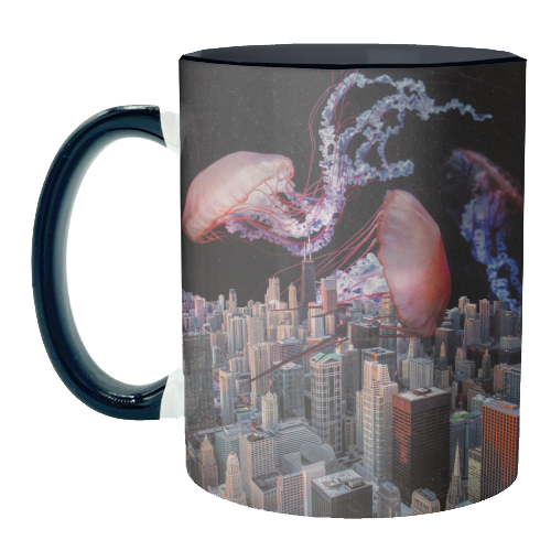 Urban Drifters - unique mug by OhMC! Designs