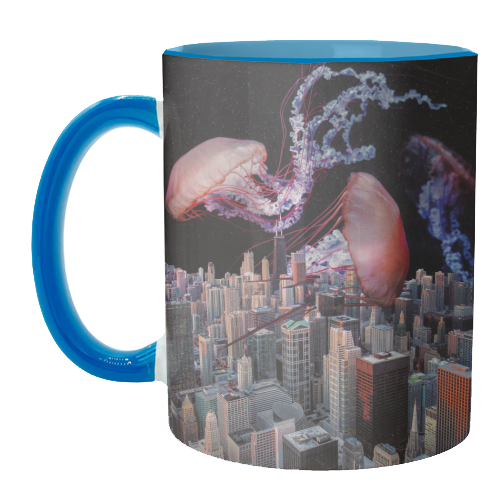 Urban Drifters - unique mug by OhMC! Designs