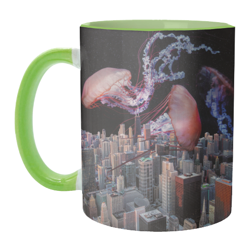 Urban Drifters - unique mug by OhMC! Designs