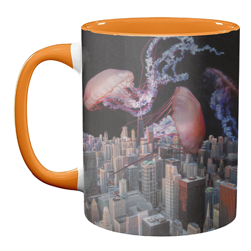 Urban Drifters - unique mug by OhMC! Designs